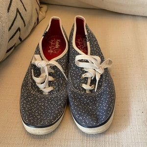 Keds - Navy/White Polka Dot - Size 8